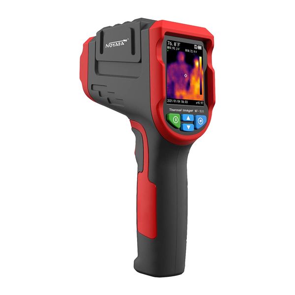 NOYAFA Industrial Thermal Imaging Device NF-521, 24 * 24 Pixels Resolution 16 GB Memory Card Thermal Imaging Camera with 2.4 Inch LCD Display