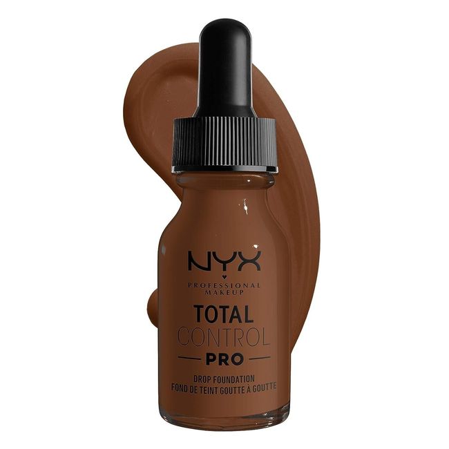 NYX PROFESSIONAL MAKEUP Total Control Pro Drop Foundation, Skin-True  Cocoa