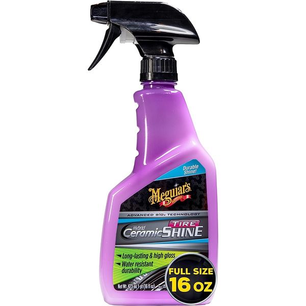 Meguiar's G230416EU Hybrid Ceramic Tire Shine 473 ml, long-lasting and High gloss