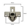 Reliapart Modern Metal Integrated Washing Machine Door Hinge