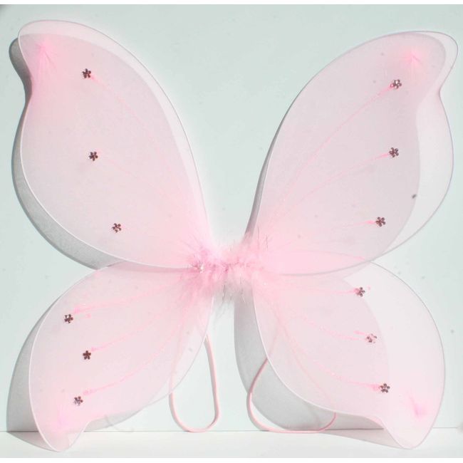 16"x18" Fairy Wings Butterfly Costume - Light Pink