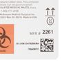 McKesson Prevent Sharps Container 1.25 gal. Horizontal Entry Count of 3