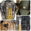 US Tactical MOLLE Elastic Molle Ribbon Buckle Binding Retainer for Antenna Stick