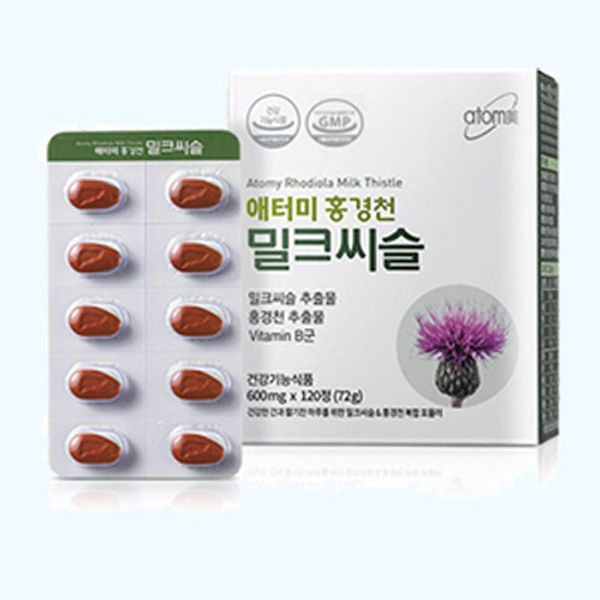 Atomy Rhodiola Milk Thistle 72g, 120 tablets, 1 unit