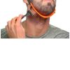 Quality Time Beard Neckline Shaper Guide; A Hands-Free, Flexible and Adjustable Beard Template, Do-it-yourself Neck Haircut Trimmer Tool Kit - Beard Lineup Shaping Stencil, Made in USA, Patented