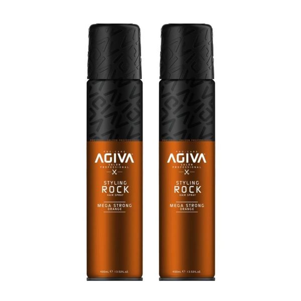 Styling Rock Mega Strong Saç Spreyi 400 ml 2 Adet