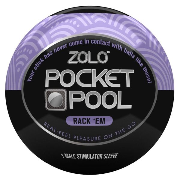 Zolo Pocket Pool Rack Em Male Masturbator