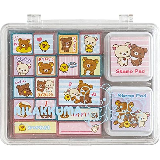 San-X Rilakkuma Stamp Set FT63901