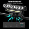 USB Rechargeable Bicycle Front Headlight Super Bright LED Bike Light Waterproof