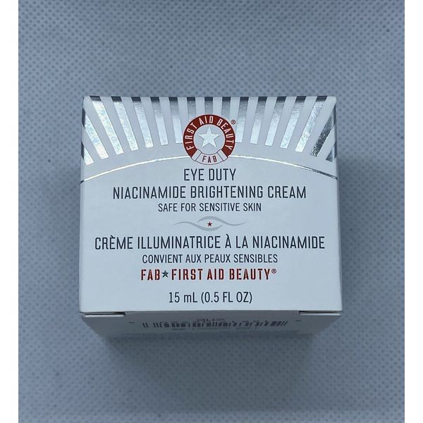 First Aid Beauty (FAB) Eye Duty Niacinamide Brightening Cream 0.5 oz/15mL