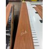 Makore Raw Wood Veneer 2 sheets 120'' x 12'' 331A