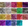 StoffBook orange/orange 6MM SEQUINS FABRIC MATERIAL, b957