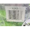 (QTY 4) SHEPHERD 6267 SWIVEL POLY 3" BLUE CASTER WHEEL