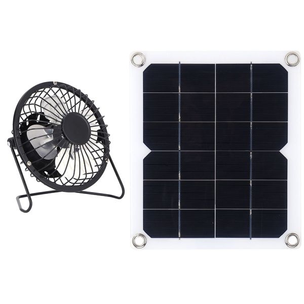 10W Solar Panel With Cooling Fan For Pet House Ventilator BLG