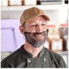 QIAN SOU Dispoable Beard Cover Protector Elastic Beard Net Case of 1000