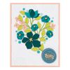 Spellbinders 3D Embossing Folder 5.5 x 8.5 Inches Mandala Blooms