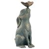 SPI Curiosity Bunny Rabbit with Butterfly Sculpture