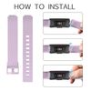 Oumida Pack 6 Compatible Fitbit Inspire/HR/2 Strap, Waterproof Soft Sport Strap Replacement