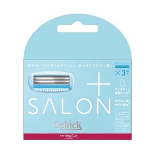 [Schick Japan] Schick Hydrosilk Salon Plus Spare Blades, 3 pieces [Cosmetics]