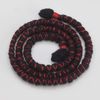 DreadLab - Bendable Spiral Dread Ties (30cm, Black with Red Thread)