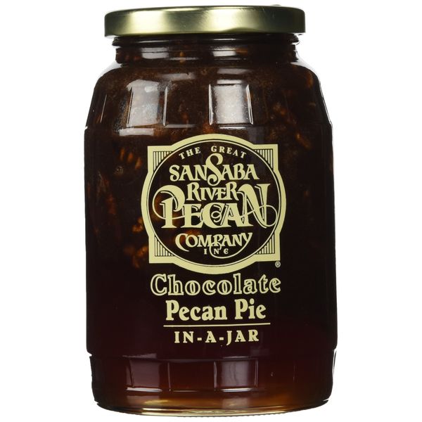 The Great San Saba River Pecan Company Chocolate Pecan Pie In-A-Jar (1 Jar)