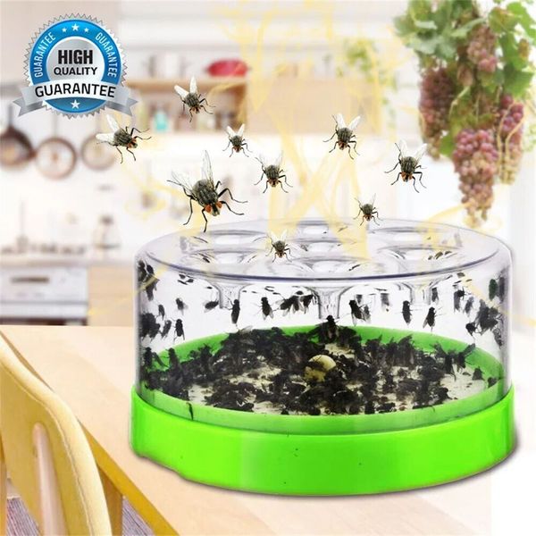 Home Flytrap Silent Single Contained Bait Automatic Flytrap Anti-Falling Trap