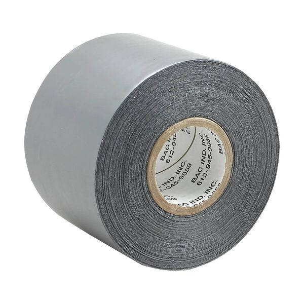 Tarp Tape TS-108 3 Inch Utility Continuous Roll Duct Tape Adhesive Ideal for Tarps, Covers, Awnings, Tents and Hay Cover, Silver