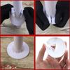Plastic Radiator Pipe Covers White Pipe Collars Wall Universal 8-22mm for Diameter Pipe Decoration 20PCS