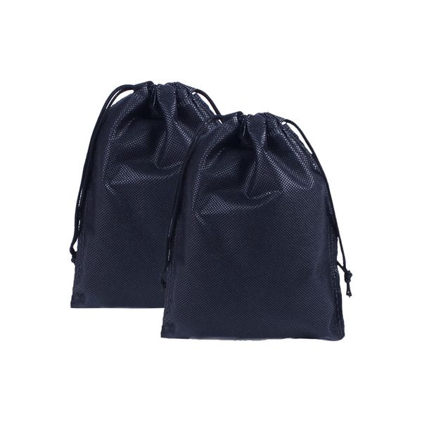 2pcs Travel Shoe Bags,Drawstring Shoe Bags Dust-Proof Cloth Bag,Portable Non-Woven Shoe Packing Clothes Bag Storage Bag dust-Proof Organizer for Daily Home Travel,Toy Boots High Heel Socks Bags