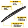 Assembly For 2012-2020 Chevrolet Sonic Rear Windshield Wiper Arm Blade Kit Set