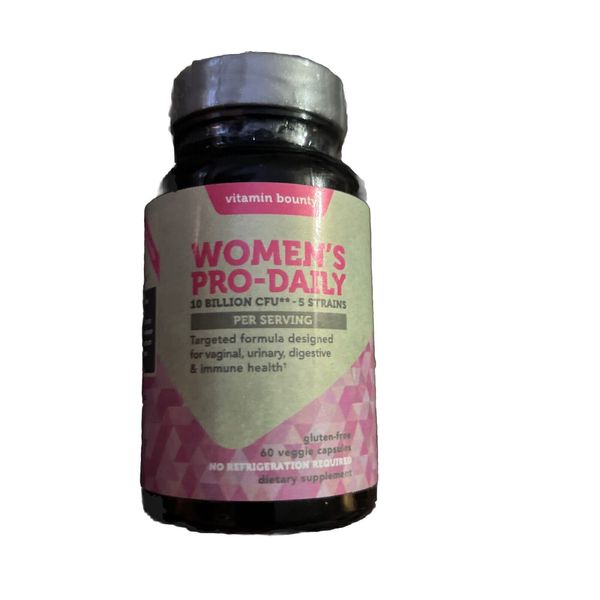 Vitamin Bounty Women's Pro-Daily Probiotic - 60 count 8/2026