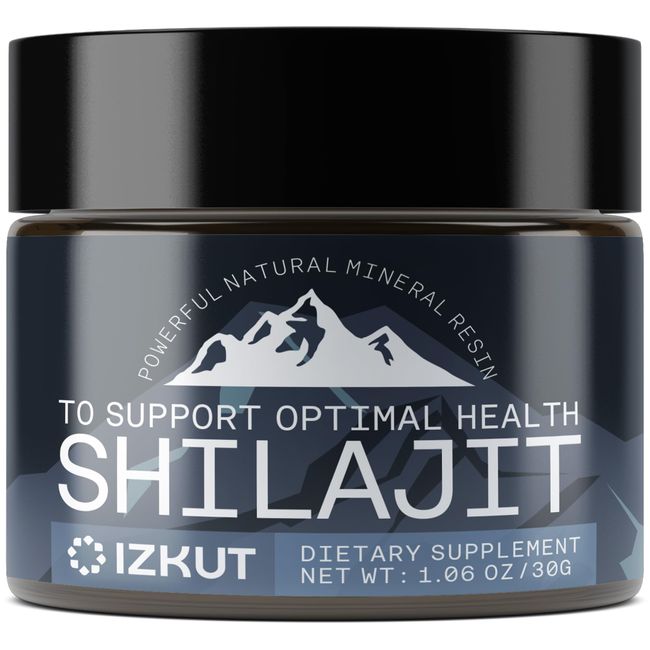 Shilajit Pure Himalayan Organic: Shilajit Resin - Shilajit for Men and Women - Pure Shilajit with Trace Minerals & Fulvic Acid - for Energy, Strength & Immunity (30 G)