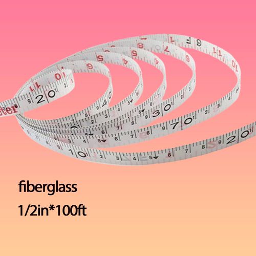 100ft Fiberglass Tape Measure, 30m Inches/Feet Measuring Tape Metric Tape, Dual Sided Measure, Mefape Waterproof Wind Up Long Distance Tape Measure for Field Measuring