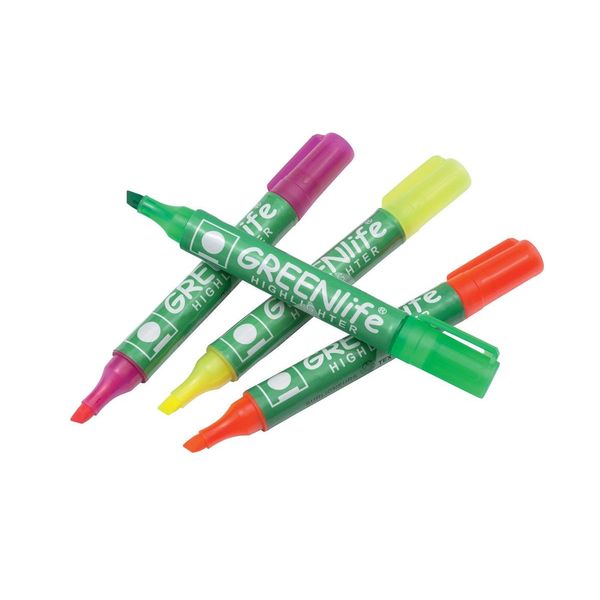 5 Star Eco Highlighter 1-5mm Line Assorted Wallet 4