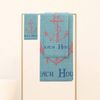 YouCustomizeIt Personalized Chic Beach House Face Towel