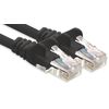 Network cable CAT-6 cable RJ45 1x 10 m - Black