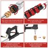24 FT Gutter Cleaning Tools from The Ground - Telescoping Pressure Washer Wan...