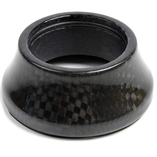 OMNI Racer Worlds LIGHTEST Integrated Headset Conical Carbon Spacer 1-1/8" Height: 8-30mm, Finish: Glossy or Matte (28mm Matte)