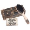 KENT The Monster Beard Brush for Men with Coarse, Thick or Normal Hair, Black