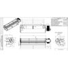 TRIAL TANGENTIAL FAN THS 60/302/30 DX THS30B6-059 PELLET STOVE