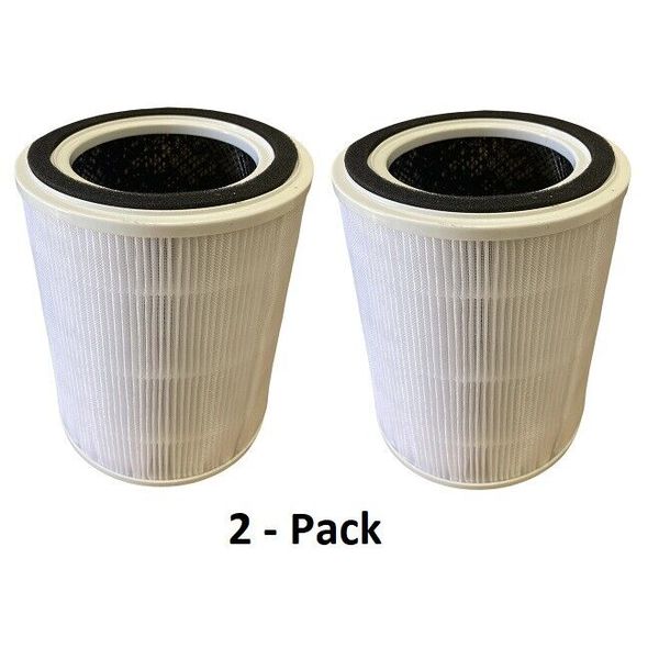 2 Pack  H13 True HEPA Replacement Filter Compatible TOPPIN TPAP001   NEW