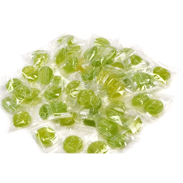 Eda's Sugar Free Intense Lemon-Lime Hard Candy, ONE POUND, individually wrapped, OU Parve, Uses Sorbitol, Low Sodium