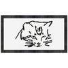 'Tabby Cat' Pet Feeding Mat (PM00022200)