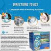 Hinio Washing Machine Cleaner Descaler 24 Pack Deep Solid Clean For HE Tablets