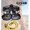 ProTree Fall Protection Rock Climbing Rappelling Harness And Lanyard 