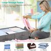 2 Pack Foldable Underbed Clothes Storage Containers Large Organizer Box w/Handle
