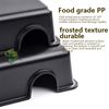 WANGCL Plastic Polypropylene Reptile Hider for Snakes Spider Lizards (Large Hide)