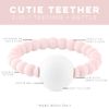 Ryan and Rose Cutie Teether Rattle (Pink)