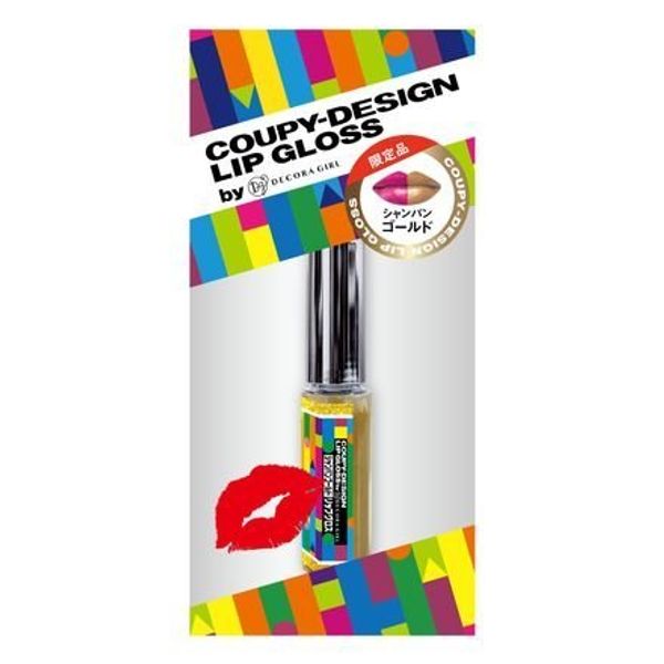 coupy lip gloss (champagne gold)