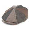 Jaxon & James Herringbone Patch Newsboy Cap - Multi-Coloured S